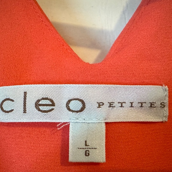 CLEO Petite Peony Print Women’s Top - Picture 4 of 5